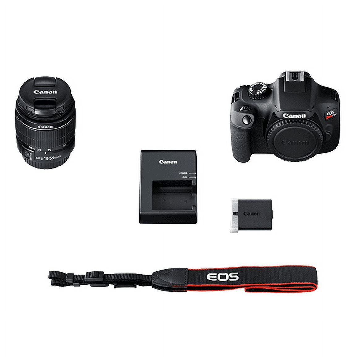 Canon EOS Rebel T100 DSLR Camera with 18-55mm Lens