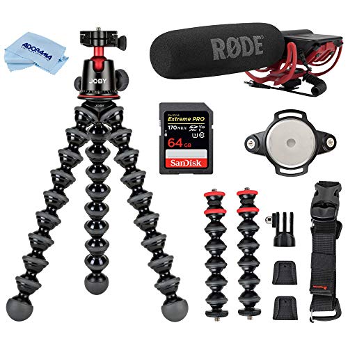 JOBY GorillaPod 5K Kit with RODE VideoMic Bundle