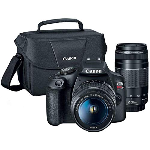 Canon EOS Rebel T7 DSLR with 2 Lens Kit