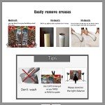 LTLYH 7x5ft Winter Christmas Photography Backdrop Xmas Rustic Wooden Window Full Moon Night Background Baby Kids Party Decorations Portrait Cake Table Banner Photo Studio Props