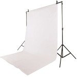 5X7ft Solid White Chromakey Photography Backdrop Video Studio White Portrait Background for Photo Studio Prop