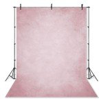 Mocsicka Pink Photography Backdrops Pink Texture Abstract Photo Backdrop Vintage Headshot Portrait Background for Photography Studio Props (Pink, 5x7ft)