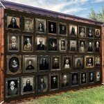 Halloween Portrait Backdrop Banner Horror Decorations - Haunted Banner Gothic Mansion Portraits Backdrop Banner Change Face Halloween Party Decoration