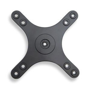 Kado Portable Monitor Stand Adapter Bracket Plate Tripod, Wall Mount Arm Mount 1/4" Screw Hole to 100x100mm 75x75mm Universal, Tripod Camera Stand for Desktop Monitor Portrait/Landscape Mode