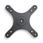 Kado Portable Monitor Stand Adapter Bracket Plate Tripod, Wall Mount Arm Mount 1/4" Screw Hole to 100x100mm 75x75mm Universal, Tripod Camera Stand for Desktop Monitor Portrait/Landscape Mode