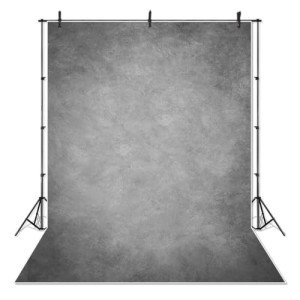 Mocsicka Light Grey Photography Backdrops Light Grey Texture Abstract Photo Backdrop Vintage Headshot Portrait Background for Photography Studio Props(Light Grey, 5x7ft)