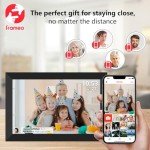 32GB FRAMEO 10.1 Inch Smart WiFi Digital Photo Frame 1280x800 IPS LCD Touch Screen, Auto-Rotate Portrait and Landscape, 32GB Memory, Share Moments Instantly via Frameo App from Anywhere 2 Pack