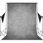 Mocsicka Light Grey Photography Backdrops Light Grey Texture Abstract Photo Backdrop Vintage Headshot Portrait Background for Photography Studio Props(Light Grey, 5x7ft)