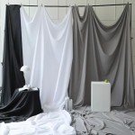 8FTX10FT White Backdrop for Photography, White Backdrop for Photoshoot - Photo Backdrop Curtain, Perfect White Screen Backdrops for Party Portrait Photoshoots Video Studio