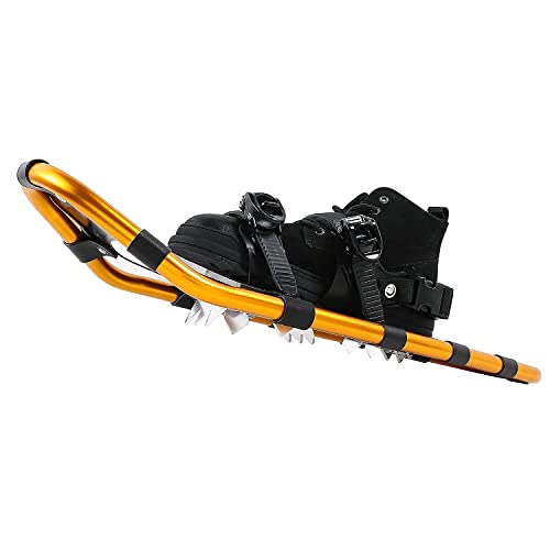 Lightweight Adjustable Snowshoes with Trekking Poles