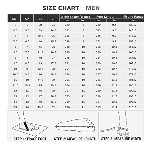 NORTIV 8 Men's Lightweight Waterproof Hiking Shoes