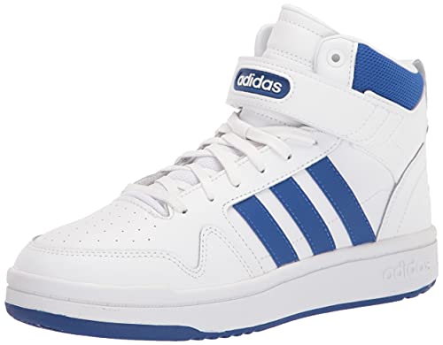 adidas Men's Postmove Mid Basketball Shoes - Blue/Grey