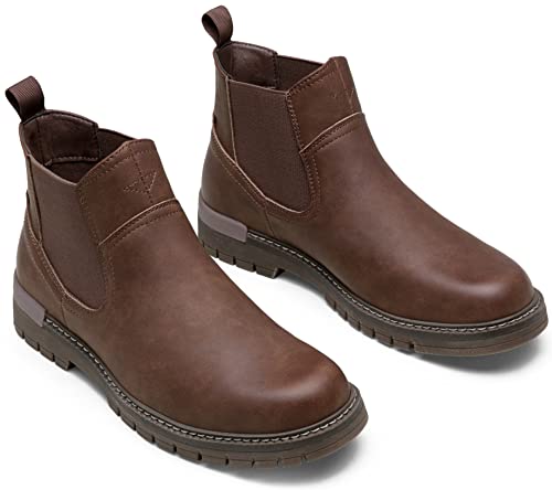 Men's Waterproof Chelsea Slip-On Ankle Boots