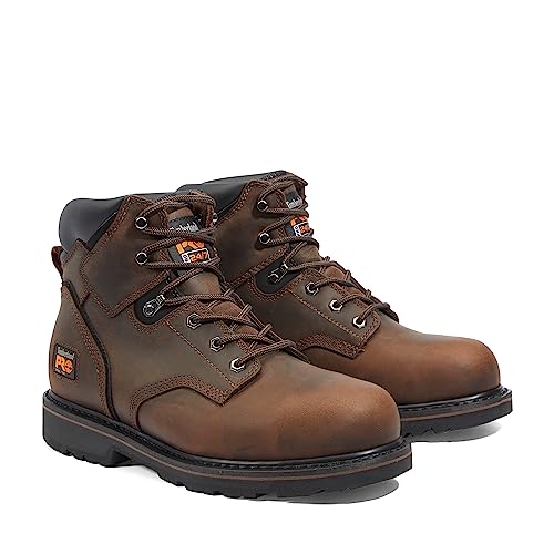 Timberland PRO Men's Brown Steel-Toe Boot, Size 12