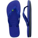 Havaianas Brazil Flip Flops in Marine Blue