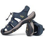 Colorful Men's Closed Toe Sport Hiking Sandals