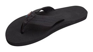 Men's Rainbow Cloud Sandals in Black
