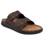 Nautica Men's Waterproof Double Buckle Comfort Sandal