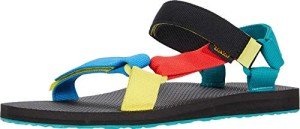 Multicolor Teva Men’s Open Toe Sandals