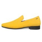 Yellow Slip-On Loafers for Men’s Weddings