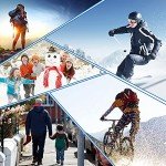 Bright Colorful Men's Wool Thermal Crew Socks - 5 Pairs