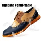 JITAI Men's Lightweight Colorful Oxford Dress Shoes