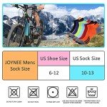 Colorful Ankle Athletic Socks for Men - 6 Pairs