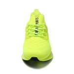 Fluorescent Green Men’s Athletic Running Sneakers