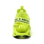 Fluorescent Green Men’s Athletic Running Sneakers