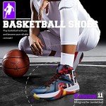Colorful High Top Men's Basketball Sneakers 8.5