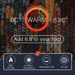 Heatuff Men’s Colorful Thermal Winter Wool Socks