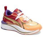 PUMA Women's I Am Brave Lace Up Sneakers - Orange