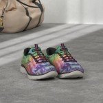 Skechers Women's Black and Multi Color Sneakers