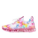 Colorful Lightweight Knit Air Cushion Sneakers for Women
