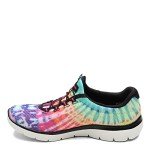 Skechers Women's Black and Multi Color Sneakers