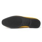 Yellow Slip-On Loafers for Men’s Weddings