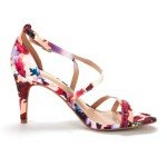 Floral Open Toe Gigi Stiletto Heels for Women