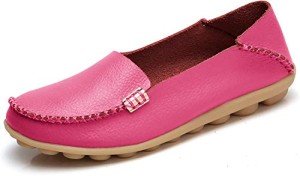 VenusCelia Hot Pink Comfort Walking Loafers 8.5
