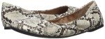 Colorful Women's Belice Ballet Flats - Black/White Snake Skin