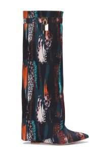 Colorful Cape Robbin Women's Knee High Wedge Boots