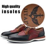 Colorful Wingtip Men's Oxford Dress Shoes - 11 US