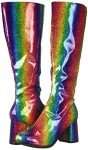 Colorful Knee High Boots for Women - Size 7