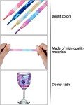 Colorful Tie Dye Shoelaces – 9 Pairs Set