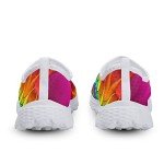Jeiento Women's Colorful Feather Athletic Sneakers