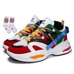 Men's Colorful Retro Sport Sneakers for Every Occasion