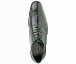 Asher Green Men's Two-Tone Wingtip Oxfords