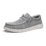 Bruno Marc Grey Slip-On Casual Loafers for Men