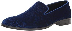 Royal Blue Slip-On Loafers for Men