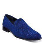 Royal Blue Slip-On Loafers for Men