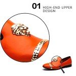 Orange Luxury Loafers for Men – Perfect Party Shoes